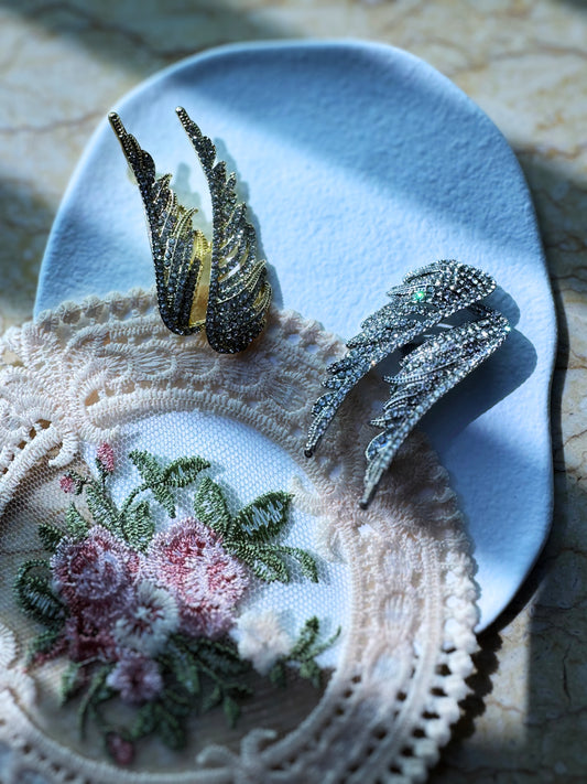 Angel Wings Brooch