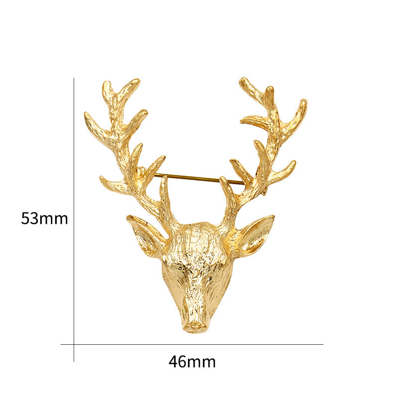 Reindeer Brooch
