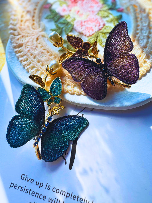 Butterfly brooch