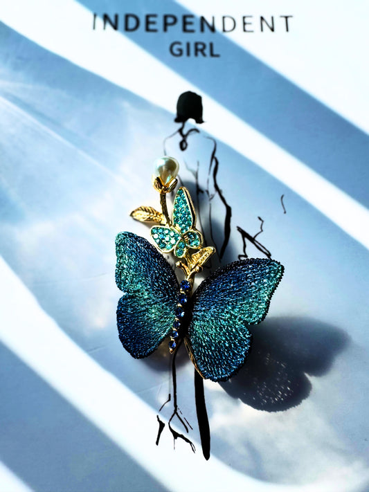 Butterfly brooch