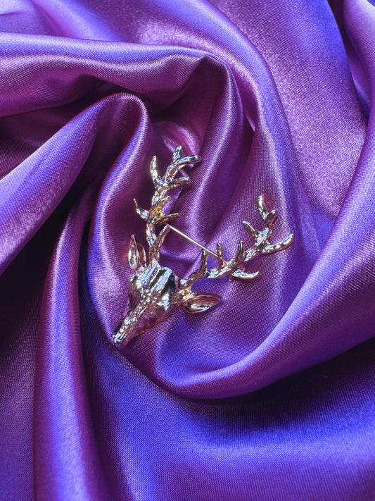 Reindeer Brooch